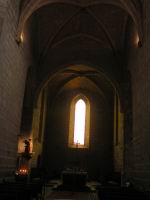 Lagrasse - Abbaye - Eglise - Nef